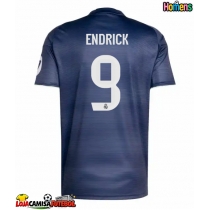 Camisa de Futebol Real Madrid Endrick #9 Equipamento Secundário 2025-26 Manga Curta